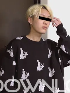 髪の今ドキ男子/Blond Pounding Boy