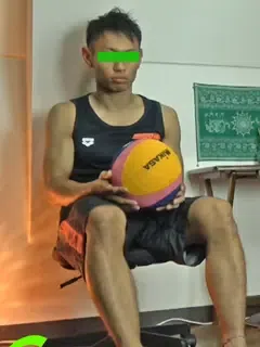色黒マッチョの競パンオナニー/Deep-skinned Macho Masturbation