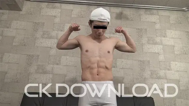 [POWER GRIP オリジナル]THE FIRST SHOT!! 腹筋ボコボコの野球部大学生、男に責められ巨根から大量にぶっ放す!!-3