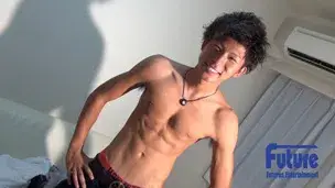 STAFF推薦作品！スジ筋現役●●部員が初男攻めにビンビンの即発射寸前モロ感映像！-1