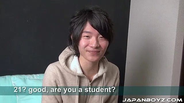 Straight Boy Kiba Masturbates-1
