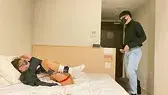 学生服姿の少年の拘束プレイ!!部屋に入ってきた2人の男に犯される!!-2