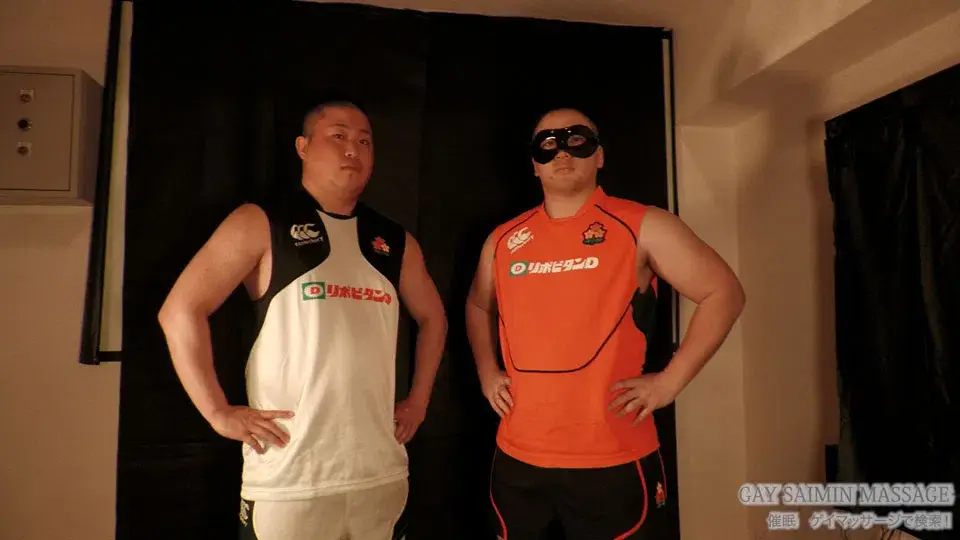 【ゲイ動画】172cm99kg24才 イケメンマッチョくんの超絶テクで剛士くんケツイキ白目 さいみんSEX-2