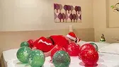 クリスマスの夜にサンタクロースのコスプレでエチエチ-3