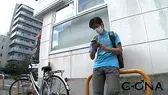U◯erの配達先でカップルがSEX中!?配達員も乱入して3Pに発展!!-2