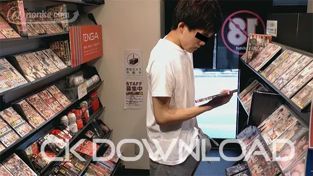 [公然猥褻『SHASEI堂』]【第十一弾】長身のスリム男子が変態店員ふたりに襲われる!!-2