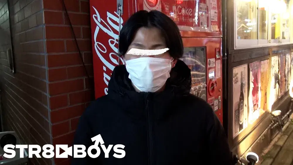 【FIRST TAKE〜街ナンパ編〜】現役●●部員19歳!!イケメンスジ筋!!2発連続射精!!飛沫ザーメン&濃厚キス!!-2
