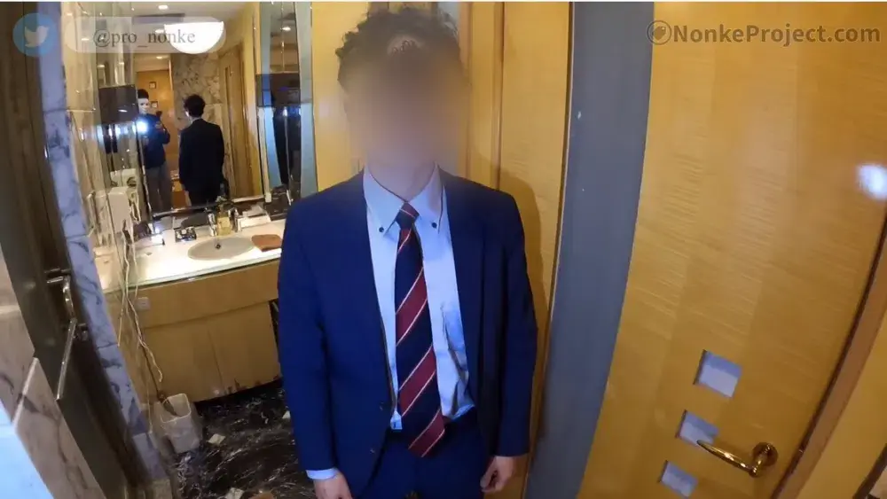 【生交尾】 ノンケリーマンの仕事終わりの生ハメ中出しセックス-1