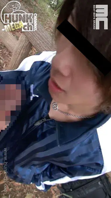 【ハッテン屋外プレイ】雑木林で女ったらしのノンケとアナルセックス!-2