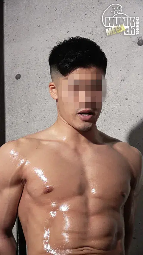 初登場!!超S級筋肉の訳あって顔出しNGワイルドイケメン勝己(かつき)くん23歳!!チンコもワイルドなぶっといデカマラ!!卑猥な手技に大量精子を大噴出!!!【女責めver.】【目モザあり】 (222.05)-5