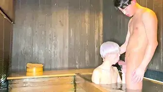 温泉と旅館で生セックスしまくり!!-2