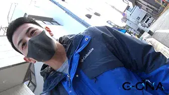 体も目力もゴツいラガーマンを路上でHUNT!そのまま生SEXへ!-2
