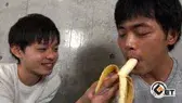 バナナ大好き!ジャニカワFaceの青年が練乳ペロペロでHにハッテン☆-2