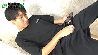 初登場!20歳のスリ筋クンは床オナ派!床にチ〇コを擦り付けてドピュッ☆-3