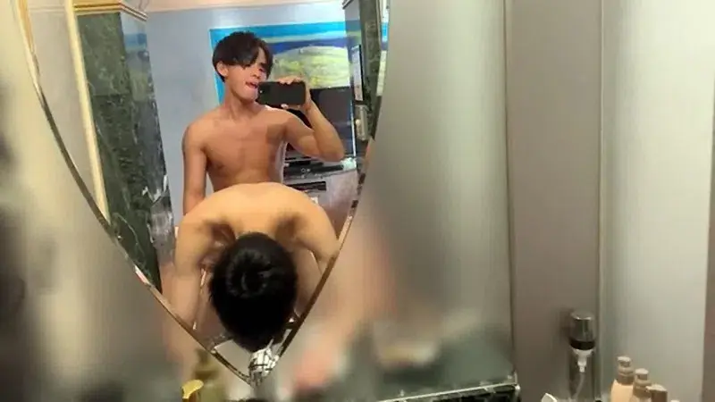 飲み会で会った渋谷風高身長マッシュくんと後日ラブホでセックス-1