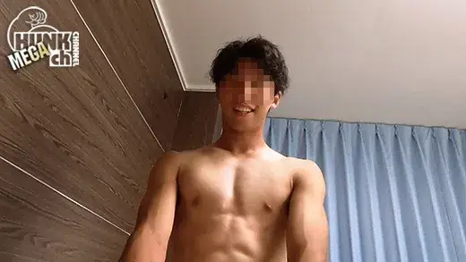 訳あって顔出しNGの腹筋バキバキちんこギンギンの若さ溢れる大学生・環(たまき)くん20歳!!生チンコをハメて激しく腰をスタンプ、最後は初体験の潮吹きでビシャビシャ!!【目モザ】【生ハメ】-6