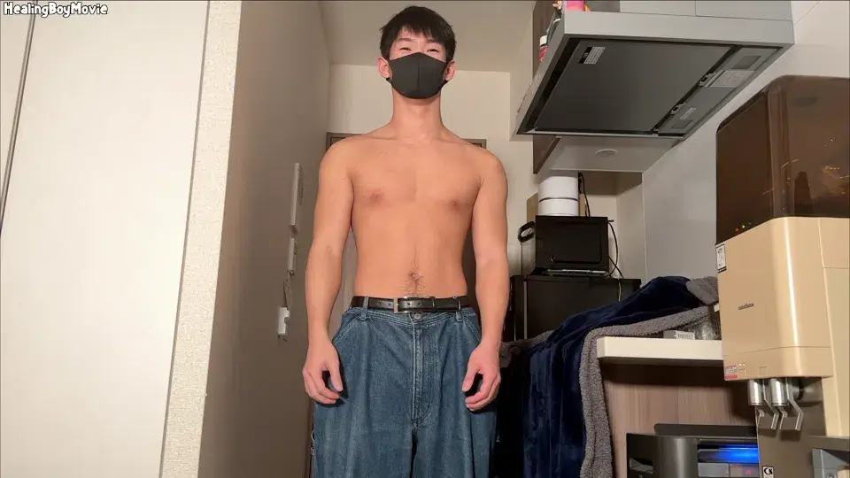 【初ドリ】水泳インストラクターが男に攻められ濃厚精子をドピュっと発射で昇天!(再アップロード)-2