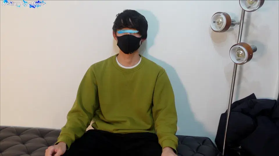 【初デビュー】笑顔が素敵な20歳が暴発発射!男に攻められ感じまくり喘ぎまくりで射精!-2
