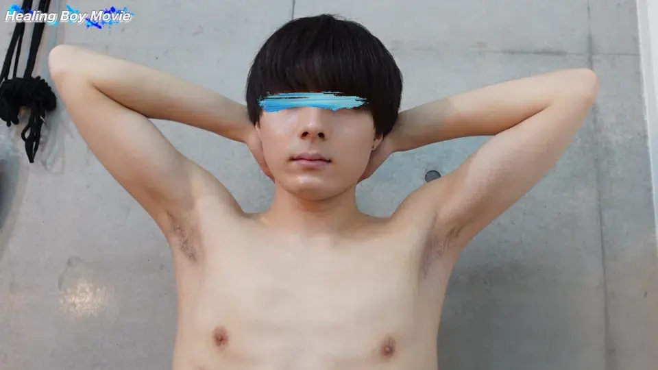 腹筋バキバキのノンケ!オイルで攻められ感じまくり!悶えまくり!真っ白い精子をまき散らす!-3