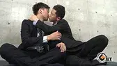 イケメン過ぎ注意!NATSUKIが短髪スーツ姿で汗だくエロピストン♂-2