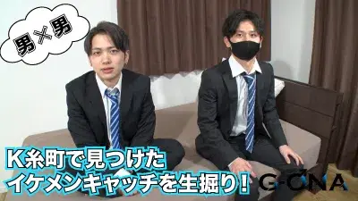 K糸町で見つけたイケメンキャッチ、ショウが中出し寸前の生掘り!-1
