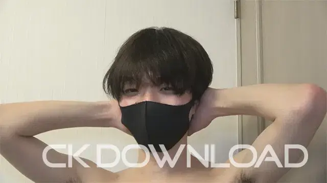 [面接ライブビュー]細い体に16cm巨根&デカ玉! 純朴系テニサー大学生20才、男のフェラでデカ玉をビクビク動かして感じる!-1