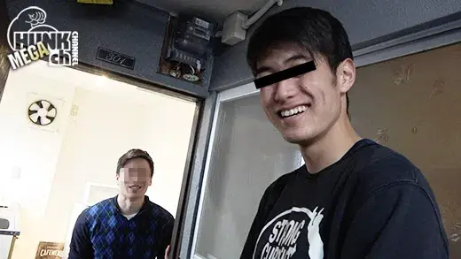 宅配ちんこ~雅哉編~、超イケメンなスベ肌美筋・雅哉(まさや)20歳vs愛知のマッチョ整体師・ユウヤさん27歳タチ!!雅哉のプリケツトロ穴に思わず暴発!!ゴム嵌め直して2回戦開始!!正常位で奥深く突かれて雅哉のチンポからザーメン噴き出る!!-2
