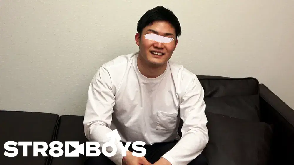 【FIRST TAKE〜街ナンパ〜】ゲイウケ◎野球一筋!!犬顔マッチョ23歳が初オス攻めの快感に我慢しきれずドピュッ!!-2