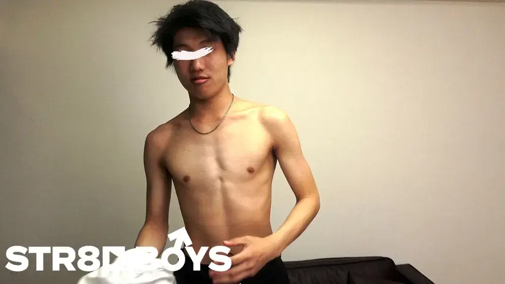 【FIRST TAKE〜面接編〜】童貞!彼女歴なし!陸上部!全てが初快感でキスまでしちゃう19歳大学生!-2