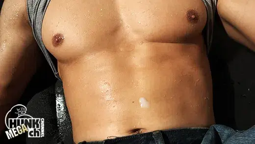 筋肉雄マラ大失禁!!7、超男前なデカマラマッチョ悠斗(ゆうと)22歳、ワイルド雄全開なタンクトップ&ジーンズ姿で犯されて大大大失禁!!-7