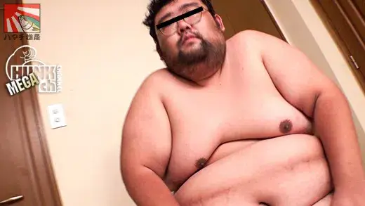 【限定公開】熊越えて鯨!150kgノンケデブ男!逆穴噴水射精!-5
