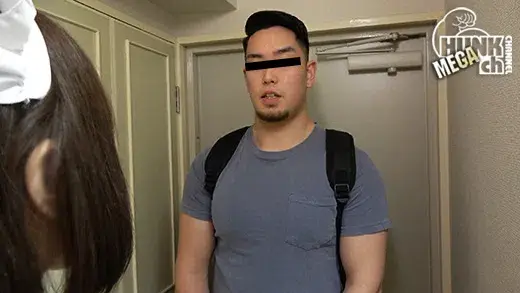 ゲイモテ確実なガッチリラグビー髭男前、輝樹(てるき)くん21歳がメイドカフェのメイドにプライベートで奉仕してもらった体験を再現。汗だく激ピストンで超大量精子をぶっかける!!-2