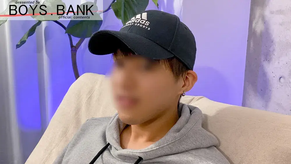 【オナタリングEX】CASE:73 ヤンチャなオシャレイケメンがアナル丸出し♪初の男フェラで照れながらも悶えイキ!!-5