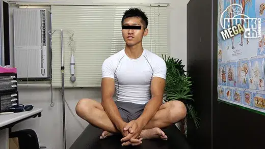 イケてるノンケの身体を隅々まで検査!!カルテNo.047輝也(てるや)くん23歳!!めちゃ男前爽やかスポーツマン輝也くんが初めて男に責められヨガる!!我慢汁ダラダラ、アナルにオモチャを突っ込まれた輝也くんの診断結果は?!!-1