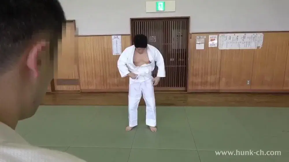 超野獣系硬質マッチョな翔太(しょうた)くん22歳!!柔道裏特訓で雄穴強化指導!!!-2