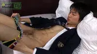 再登場☆童顔真性包茎少年がなんと2回射精♪-4