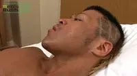 強靭な肉体のゴリマッチョが豪快オナニー!!-8