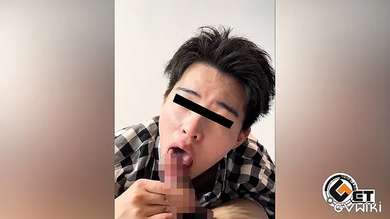 初登場！愛嬌抜群な犬顔男子がパジャマ姿でご奉仕！-5