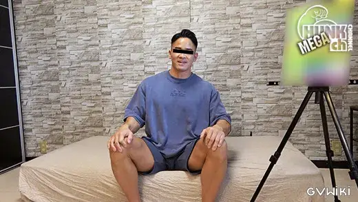 ノンケ限界不合格面接!!?!メガバルク筋肉の激男前超S級モデル、樹生(みきお)28歳がデカマラしゃぶられ激勃起!!アナルにオモチャぶっ込まれる!!-2