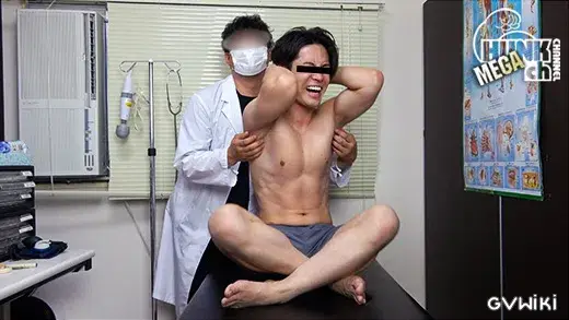 イケてるノンケの身体を隅々まで検査!!カルテNo.072冴介(さすけ)くん21歳!!水泳マッチョの超イケメンは乳首もアナルもめちゃ敏感、そんな冴介くんの診断結果は!!?-4
