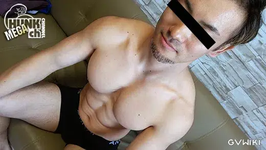 ノンケの眼前オナニー三連発!!イケメン筋肉髭デカマラ美ケツアナル...雄の性欲を接近クローズアップ!!-2