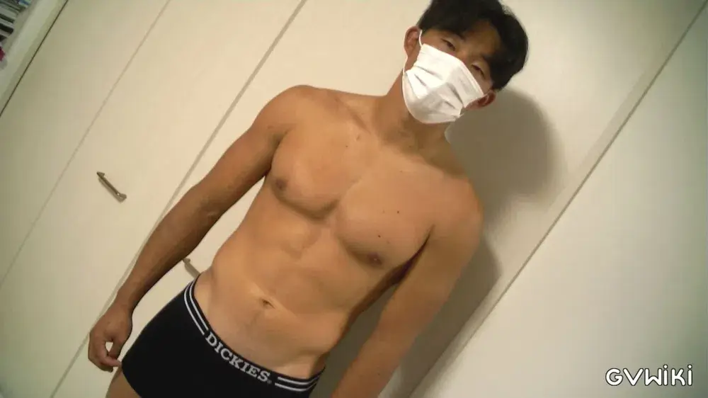 某名門体育大現役体育会学生がギャラに釣られてAV出演!禁断の同性SEX体験の不覚の快感に精子を噴き上げる!!-4