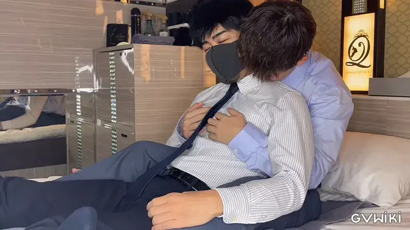 超イケメンスーツリーマンのTAKくんとラブホでラブラブセックス-2