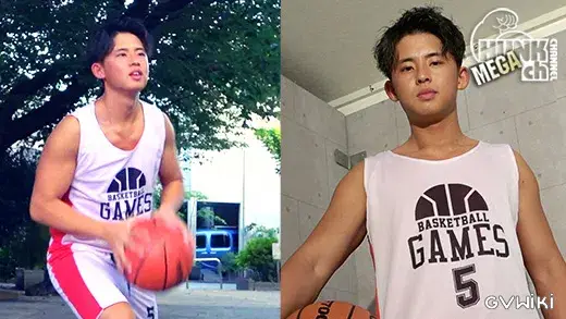バスケ日本代表、河村勇◯に激似のyuto vs 馬場雄◯似Ramuのガチンコ撃ダンクSEX!!!-3