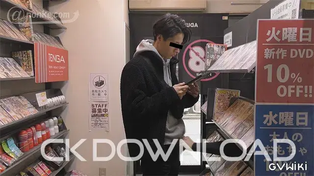 [公然猥褻『SHASEI堂』]【第四十五弾】イケメン大学生!白昼堂々店員に犯される!!-5