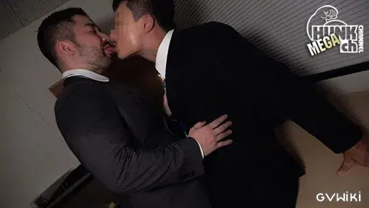 韓国の20cm超えのデカ美チンイケメンSYO(ショウ)くんが幸哉を深夜のオフィスで密会ガン掘り!!-2