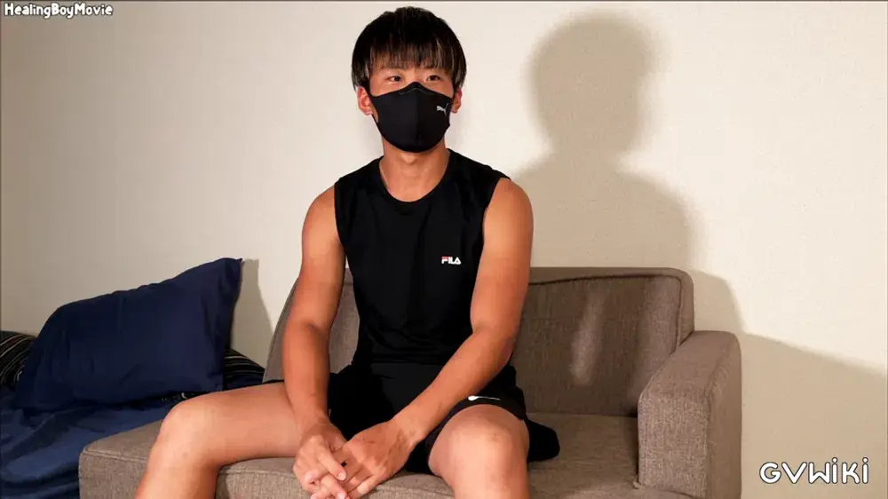 【初ドリ】18歳の陸上部が男に攻められる!小麦色の健康的な体を映えさせながら濃厚精子を放出!-2