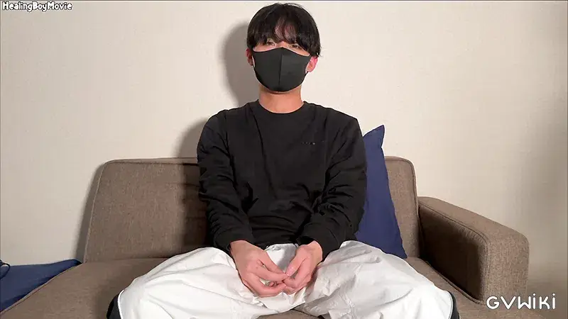スリムだけど腹筋バキバキのイケメンが男に攻められ精子を放出!-2