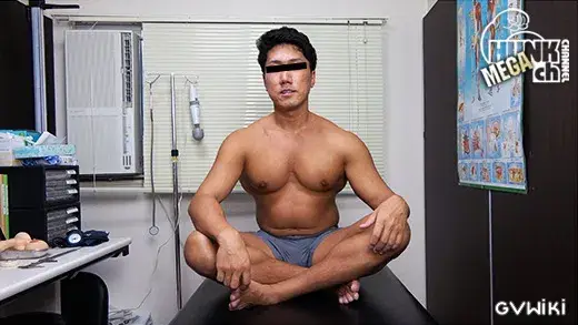 イケてるノンケの身体を隅々まで検査!!カルテNo.075 孝明(こうめい)くん26歳!!爆雄っぱいの色黒マッチョのザーメン採取、アナルも感じちゃう孝明くんの診断結果は!!?-2