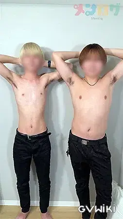 【その弐】ノンケ二人が友達同士でオナニー撮影初出演！-4